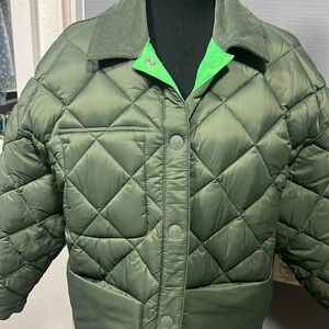 Brand New Calvin Klein reversible winter puffer